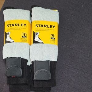 2 pair Stanley Heated Men's Casual Work Socks